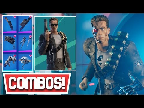 *NEW* BEST TERMINATOR SKIN COMBOS! | Fortnite