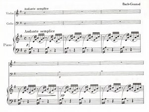 Gounod - Ave Maria Piano Trio (구노 - 아베마리아)