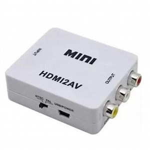 Mini Conversor Hd Vídeo Hdmi X Av Rca - Hdmi2Av - Universal - Adaptadores - Magazine Luiza