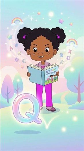 Q is for QUICK LEARNER ⚡ Kids Affirmations | ABC Learning for Kids | Tiara Stories