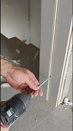 Door frame reinforcement#wood #tools #diy #woodworking #usashorts #usa