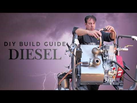 Thunderstorm Generator DIESEL Complete DIY BUILD GUIDE | Malcolm Bendall's Plasmoid Tech
