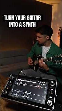 Turn your guitar into a SYNTH! 🎹