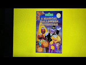 Sesame Street A Magical Halloween Adventure DVD Preview
