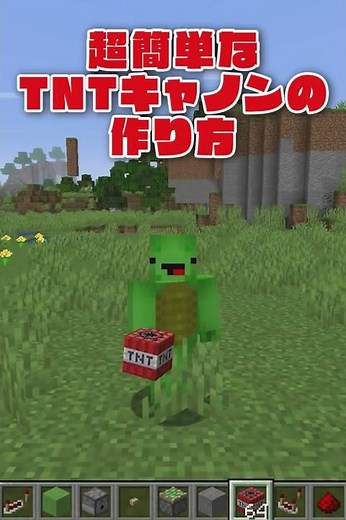 How to make the easiest TNT CANNON