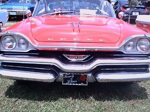 1957 Dodge Royal Lancer Two Door Hardtop RedWht Lakel090312