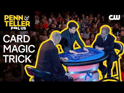 Magician Performs Heist Card Magic Trick | Penn & Teller: Fool Us | The CW