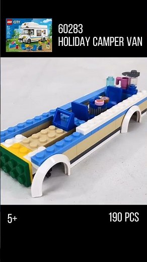 LEGO CITY 60283 Holiday Camper Van speed building