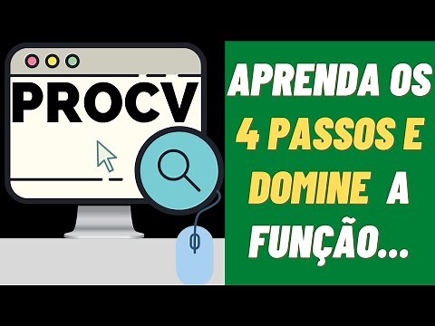 PROCV – Aprenda os 4 passos e domine a FUNÇÃO PROCV