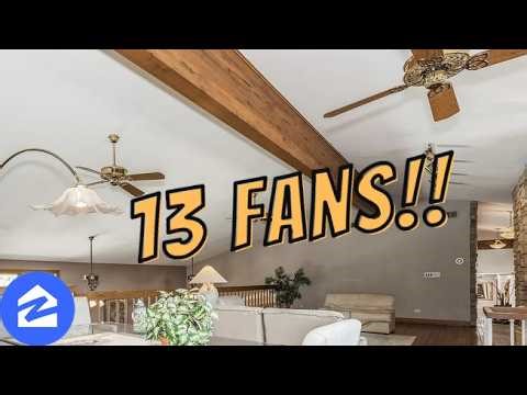 13 Casablanca Ceiling Fans in ONE HOUSE - Found on Zillow