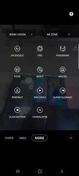 samsung A52 A52s portrait camera setups