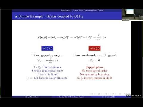 Zheng Zhou - Solving 3D CFTs with the Fuzzy Sphere 11-21-25
