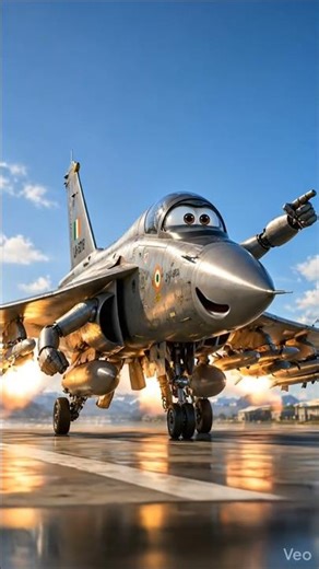 IAF Tejas Fighter Jet💪 Made in India Power #airforce #defence