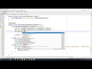13.3 Java Swing- Gắn sự kiện cho nút bấm button, phản hồi sự kiện và validate dữ liệu trong bài toán