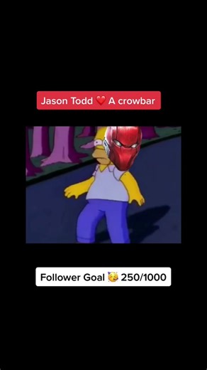 Jason Todd relationship with a crowbar ❤️ - #dc #marvel #batman #spiderman #superhero #fyp #foryou #captainamerica #trend #gaming #trending #duet #memes #fypシ #greenscreen #harleyquinn #thebatman #disneyplusvoices #tiktok #stitch #australia #usa #uk #anime #funny #cartoon #foryourpage #foryoupage #marvelstudios #dccomics #marvelcomics #debates #disney #morbius #thesimpsons #joker #robin #redhood