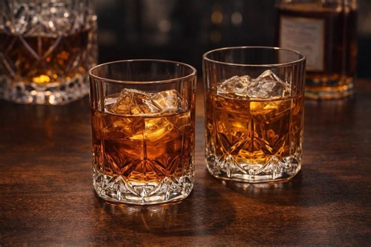 Luminarc France 1970s Brighton Old Fashioned Glasses Set of 2, 3x3.75” - Etsy