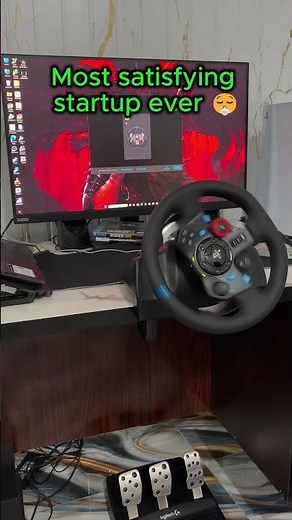 Most satisfying startup ever | Logitech G29