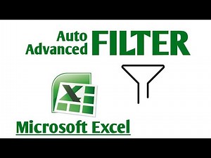 Filter in MS Excel | How to Filtering Data in Excel | Advanced Filter in Excel