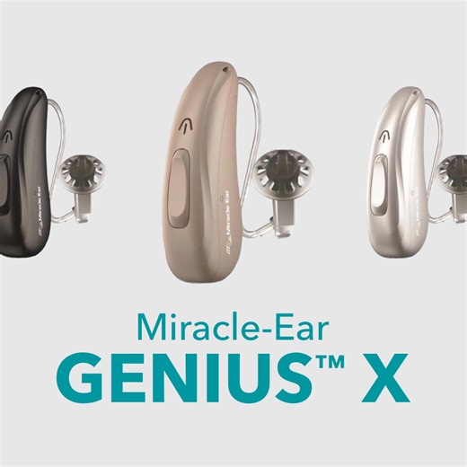 3.4K views | GENIUS™ X RIC— Modern Hearing Technology Designed for Your Life ✅ Up to 39 hours of power, plus an extra 5 hours with just 30 minutes of charging ⚡ ✅ Sleek, discreet design with Bluetooth & hands-free calling  ✅ Exclusive M-E Conversation+ tech for clear conversations—even in noisy places ️✨  RISK-FREE Trial—book your spot today and hear the difference!  | Miracle-Ear | Facebook