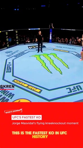 This is the fastest KO in UFC history😮 #Boxing #viralreelschallenge #fbreelsfypシ゚viralfbreelsfypシ゚viral2025viral | Gold shop