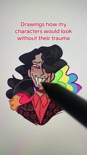 They all get closure tho eventually - #oc #originalcharacter #art #ar... | TikTok