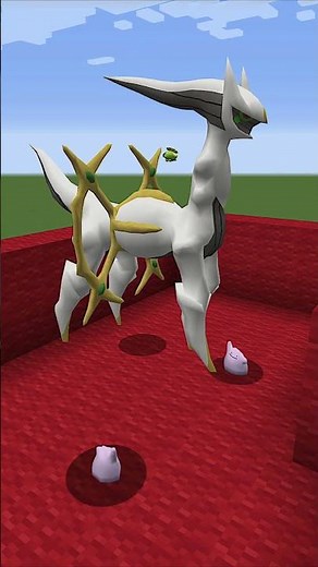 Legendary Showdown: Ditto Challenges Arceus in Pixelmon Minecraft! #minecraft #pokemon