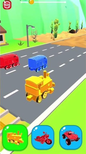 سباق السيارات 🚓 #car #gaming #shapeshifting #games #gameplay #shorts