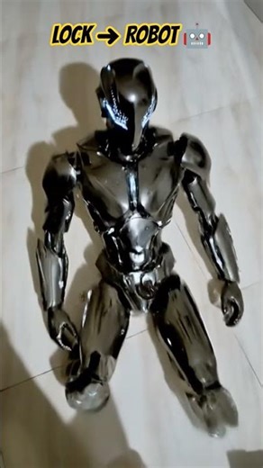 Lock Turns Into Robot 🤯 | Amazing AI Transformation #Shorts #teamcrazyy