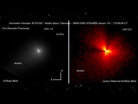Hubble Reveals the True Nature of 3I/ATLAS | What the Inner Coma Really Shows