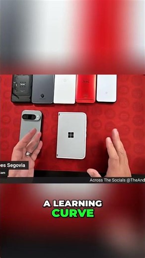 Surface Duo Gets Andromeda OS: Dual Booting & New Look! #shorts