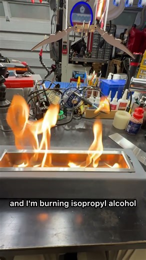 Alcohol Table Top Fireplace Is One Hot Gift