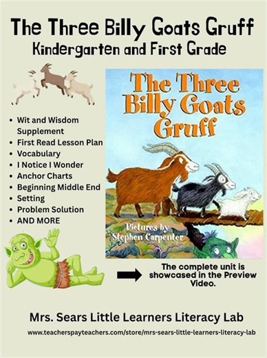 The Three Billy Goats Gruff