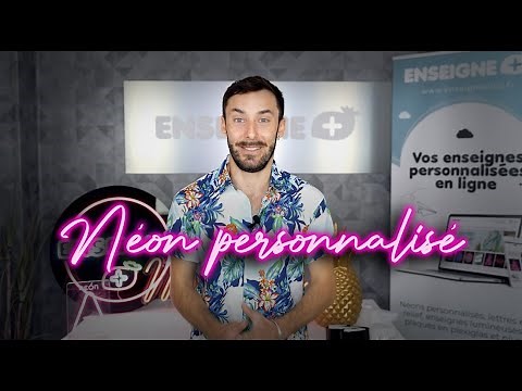 Néon personnalisé sur mesure ⚡ | Lettres et logos en néon LED