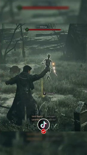 🪦🔥 This Graveyard Was a Bad Idea… Inferi Attack! #hogwartslegacy #gaming #shorts #gamingshorts