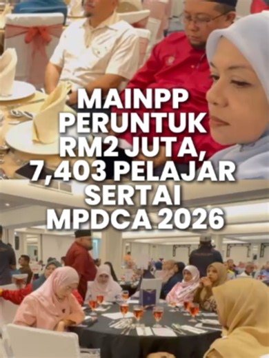 MAINPP peruntuk RM2 juta, 7,403 pelajar sertai MPDCA 2026 Majlis Agama Islam Negeri Pulau Pinang (MAINPP) memperuntukkan RM2 juta bagi pelaksanaan Mutiara Program Didik Cemerlang Akademik (MPDCA) 2026 yang bakal memberi manfaat kepada 7,403 murid dan pelajar daripada 109 sekolah di seluruh negeri, lapor wartawan Sinar Harian, Syajaratulhuda Mohd Rosli. Timbalan Ketua Menteri I, Datuk Dr Mohamad Abdul Hamid berkata, program berkenaan melibatkan 71 sekolah rendah dan 38 sekolah menengah dengan per