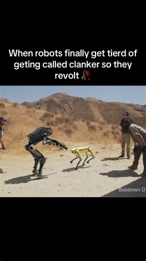 Clanker Robots Revolt in Hilarious Animation