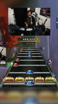Guitar Hero Expert+ Drums are INSANE #childrenofbodom #drums #guitarhero #gaming #retrogaming