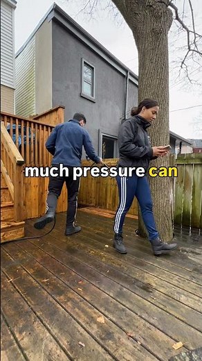 Professional Deck Power Washing in Toronto | Before & After Transformation