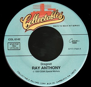 Ray Anthony - Dragnet / The Peter Gunn Theme