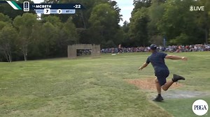 Lead card is ON FIRE here at United States Disc Golf Championship on Championship Sunday 🔥 | Disc Golf Pro Tour