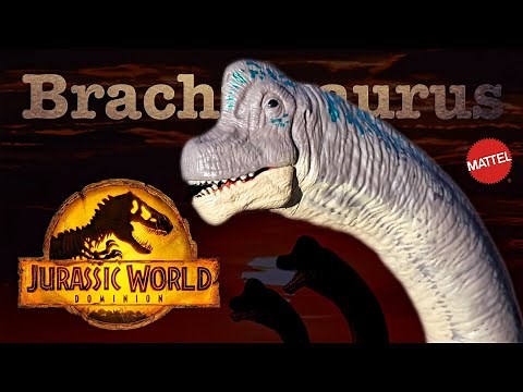 2022 Mattel Jurassic World Dominion Brachiosaurus version 2 Review!!!