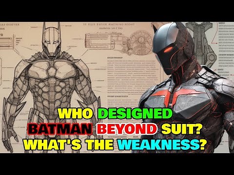 Batman Beyond Suit Explored - Who Designed This Suit? What's The Major Weakness Of This Suit?
