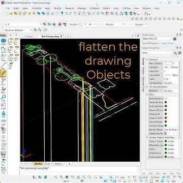 How to Fix 2D Survey Drawings with 3D content with Caddie #architecture #construction #autocad