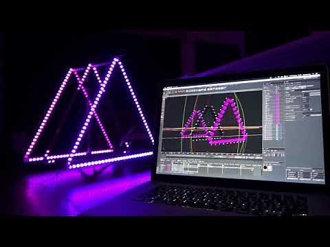 C4DMX: LED design and control with Cinema4D in 3D space