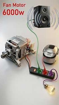 99% Of People Don't Know This! A Powerful Generator From An Old Fan Motor