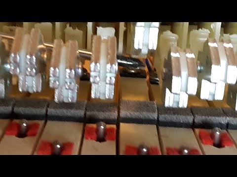 How to repair Kawai CS digital piano keys Slip Tapes