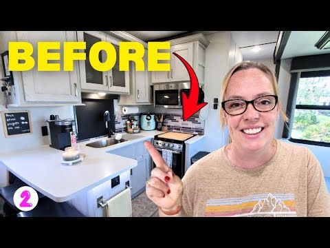 RV Kitchen Mini Renovation! Episode 2