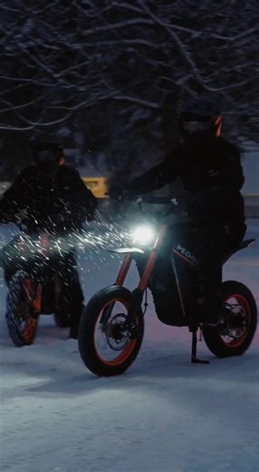 Winter’s Gift—Pegasus bikes #fyp #winter #bike #electric #ride