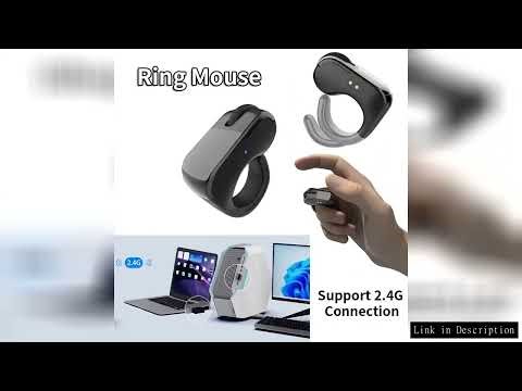 Ring Mouse Rechargeable Mini Light Weight Bluetooth 2.4g Dual-Mode Wide Compatible Remote Control Se