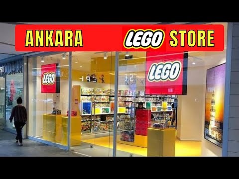 TÜRKİYE'NİN EN BÜYÜK LEGO STORE'U!!! ANKARA ANKAMALL AVM LEGO STORE!